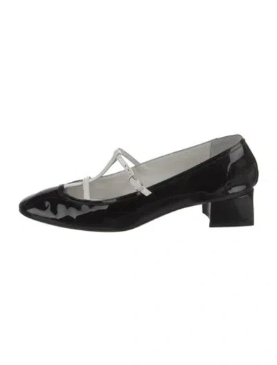 Pre-owned Khaite Patent Leather Pumps In Black