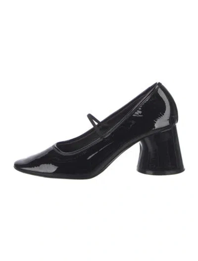 Pre-owned Khaite Patent Leather Pumps In Black