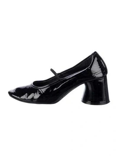 Pre-owned Khaite Patent Leather Pumps In Black