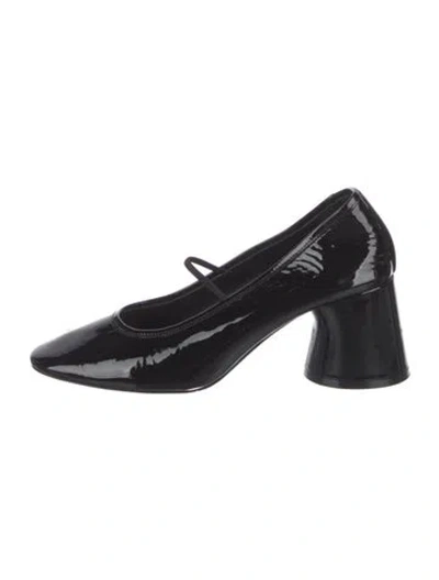Pre-owned Khaite Patent Leather Pumps In Black