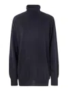 Khaite Cashmere Blend Sweater In Black