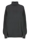 Khaite Cashmere Sweater In Grey