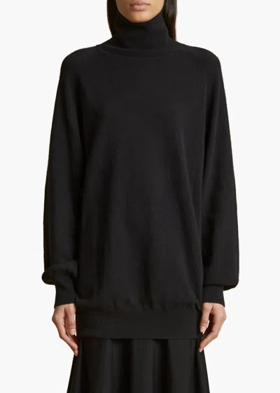 Khaite Percy Sweater In Black