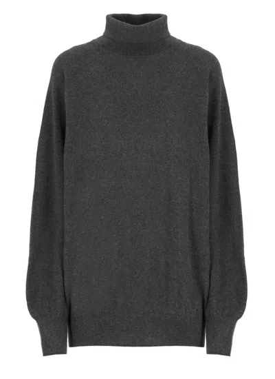 Khaite Cashmere Sweater In Grey