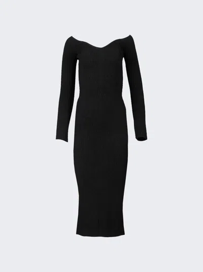 Khaite Pia Dress In Black