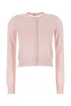 Khaite Pink Cashmere Lilou Cardigan