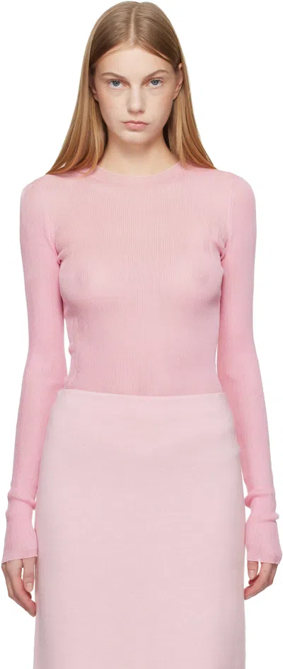 Khaite Pink Mosi Sweater