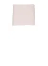 Khaite Jett Grain Suede Mini Skirt