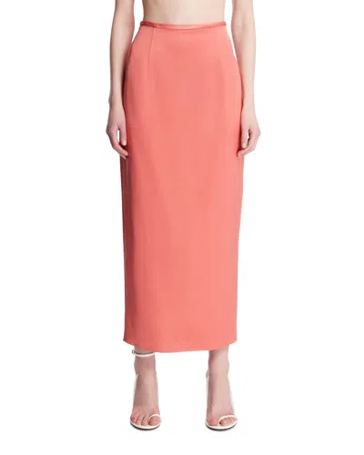 Khaite Pink Winton Skirt