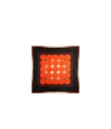 Khaite Plaid Dot Silk Scarf In Black
