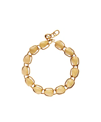 Khaite Plated Necklace In Red