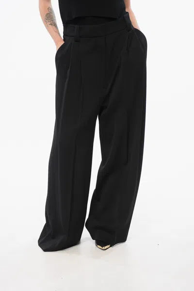 Khaite Pleated Palazzo Pants