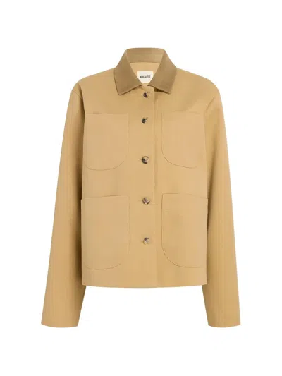KHAITE POCKETS FRONT JACKET