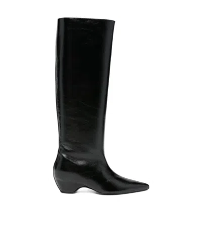 KHAITE POINTED-TOE BOOTS