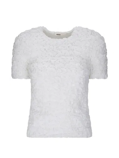 Khaite Polly Top In White
