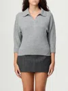 Khaite Polo Shirt  Woman Color Grey In Gray