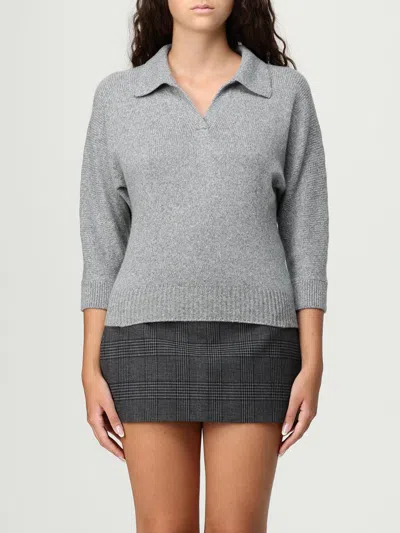 Khaite Polo Shirt  Woman Color Grey In Gray