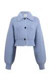 Khaite Pome Ribbed Cashmere Cardigan