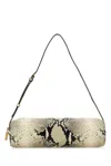 Khaite Printed Leather Kye Shoulder Bag In Brown