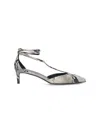 Khaite Python-print Ankle Strap Pumps With 4.5 Cm Heel In Multi