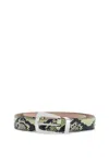 Khaite Python-printed Benny Belt