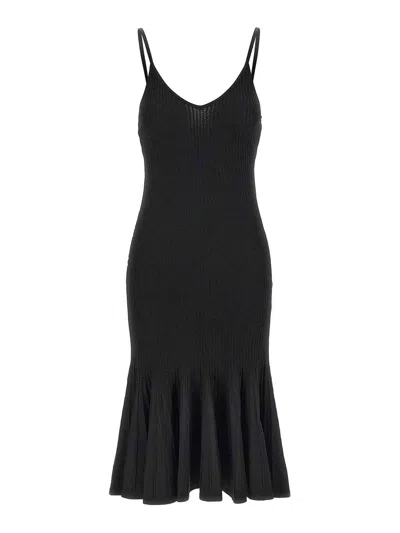 Khaite Vestido Midi - Negro In Black
