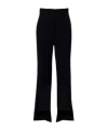 Khaite Rae Cropped Crepe Straight-leg Pants In Black
