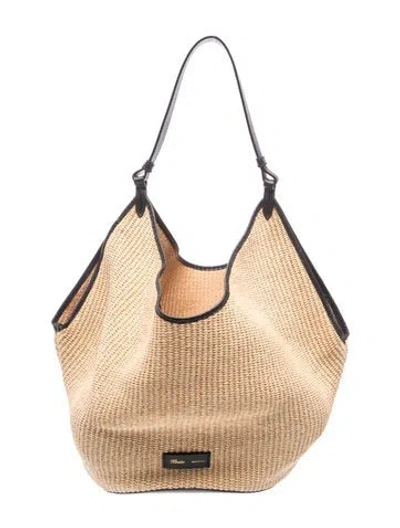 Pre-owned Khaite Raffia Lotus Medium