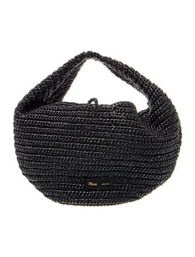 Pre-owned Khaite Raffia Olivia In Blue