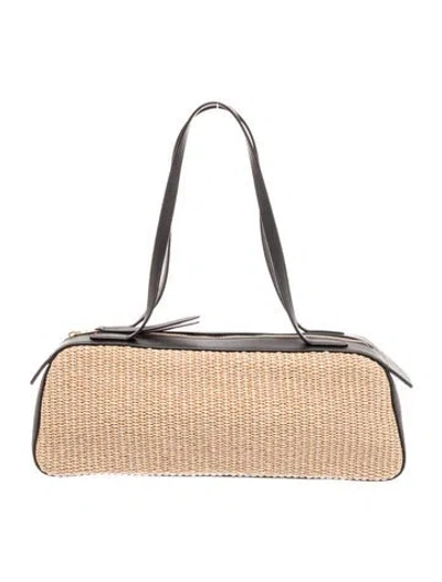 Pre-owned Khaite Raffia Simona In Neutrals