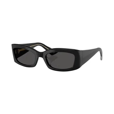 Pre-owned Khaite Rectangular Sunglasses 'black' | Women's Size Onesize