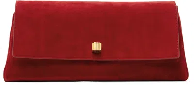 Khaite Red Audrey Clutch
