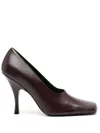 Khaite Eva Pumps - Women's - Calf Leather In Red