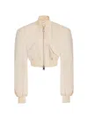 Khaite Zipper Pilot Jacket