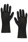 Khaite Remo Mid Gloves In Black