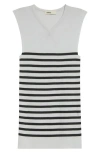 Khaite Renato Rib Merino Wool Blend Sleeveless Sweater