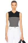 Khaite Renato Oberteil In Black & Pearl