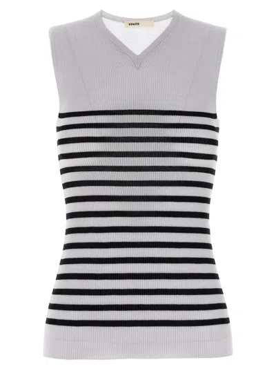 Khaite 'renato' Top In White