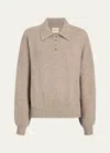 Khaite Bristol Pullover Aus Einer Kaschmirmischung In Sepia