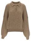 Khaite Rene Cashmere Sweater In Beige