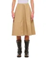 KHAITE RENTA MIDI SKIRT