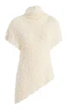 Khaite Rhodes Knit Bouclé Top In Neutral