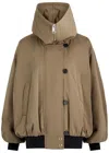 Khaite The Rhonda Padded Jacket In Khaki