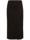 Khaite Leema Mid-length Skirt