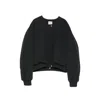 Khaite Press-stud Polyamide Bomber Jacket In Black