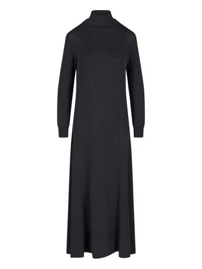 Khaite The Clete Maxi Dress In Black