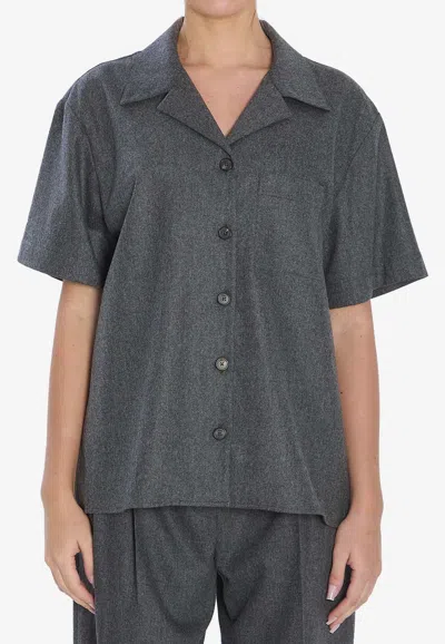 KHAITE RIORDAN BUTTONED SHIRT