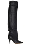 KHAITE RIVER POINTED-TOE KNEE BOOTS