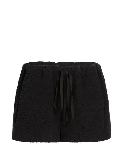 Khaite Robbie Shorts In Black