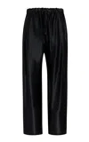 Khaite Rohen Drawstring Pants In Black